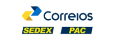 Entrega por Correios, Sedex e PAC
